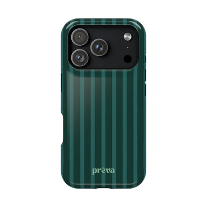 Striped Green Phone Case