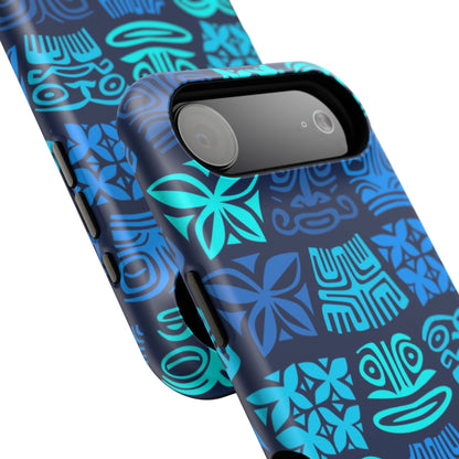 Blue Tiki Phone Case
