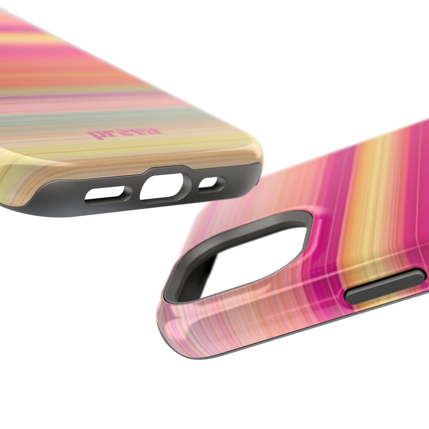 Pastel Stripe Rays Phone Case