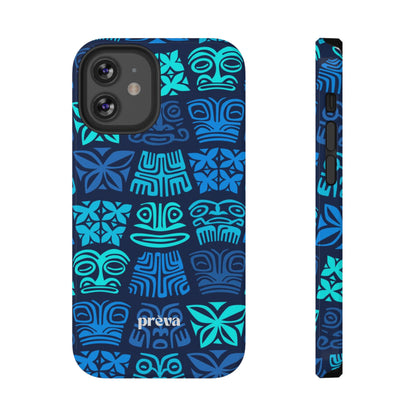 Blue Tiki Phone Case