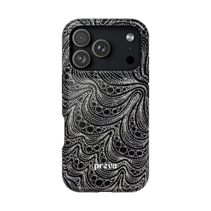 Abstract Midnight Lace Phone Case