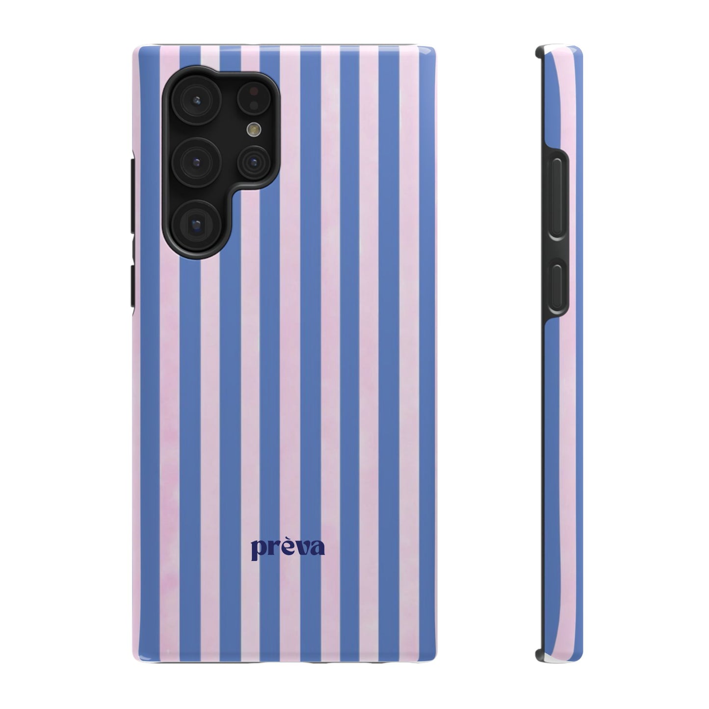Striped Purple and Pink Phone Case