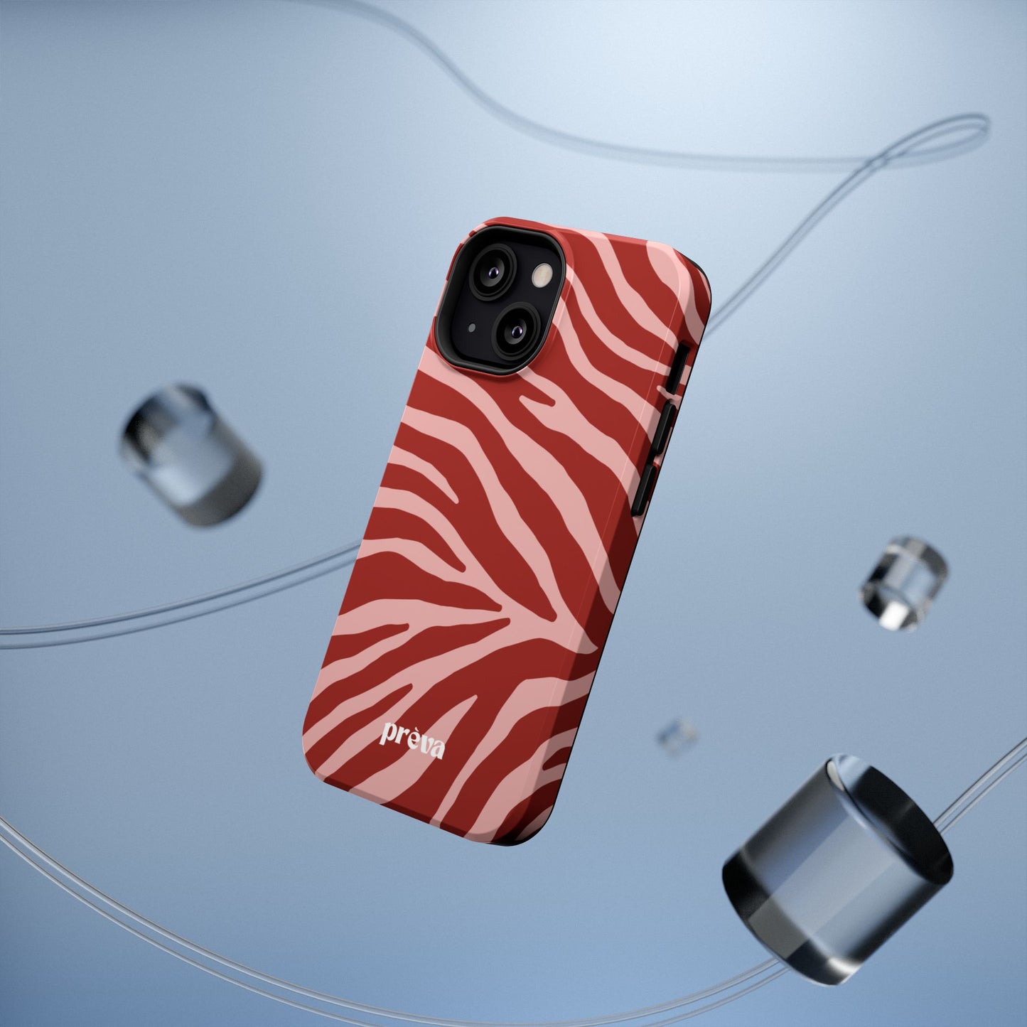 Red Zebra Phone Case