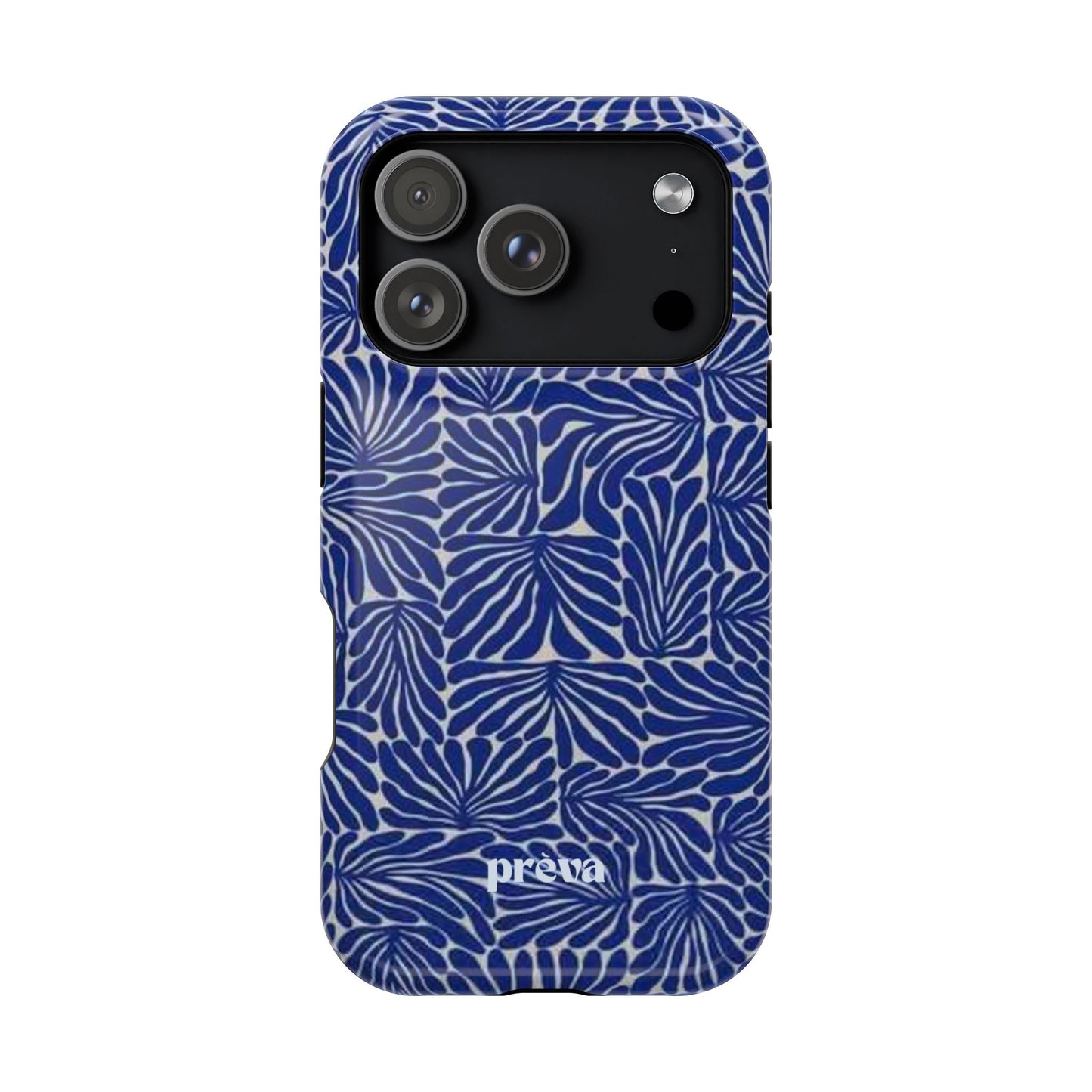 Blue Abstract Greek Phone Case