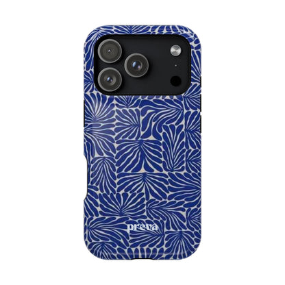 Blue Abstract Greek Phone Case