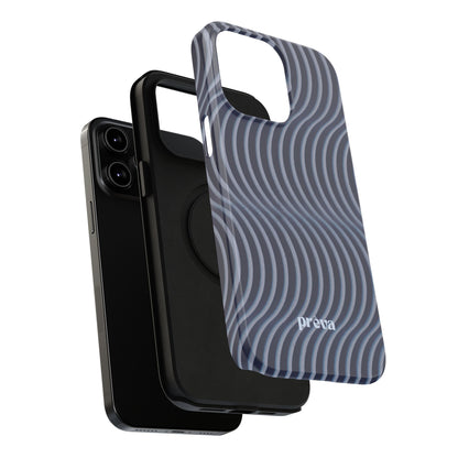 Wavy Navy Phone Case