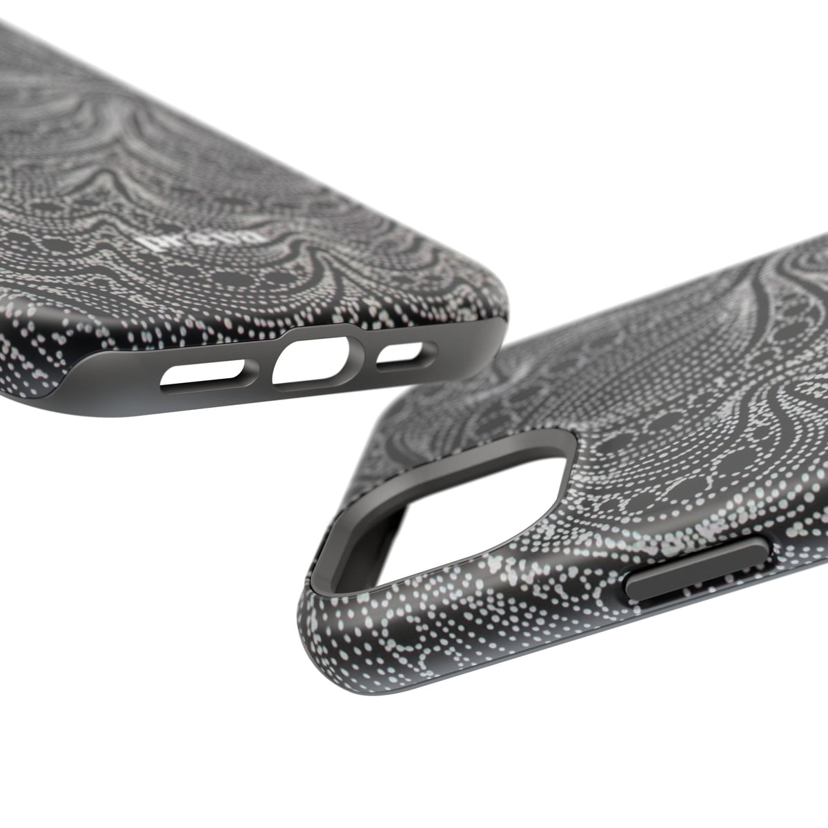 Abstract Midnight Lace Phone Case