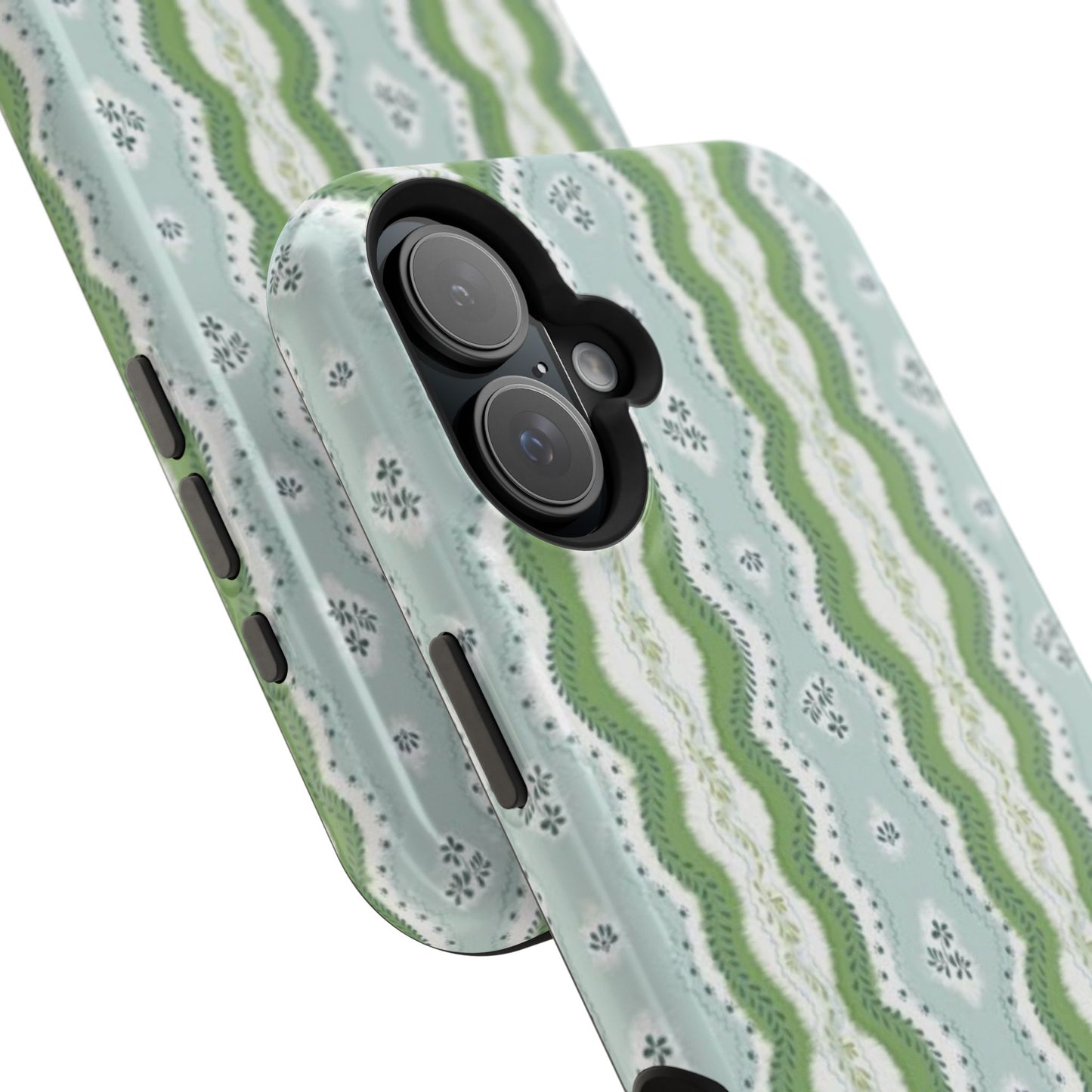 Green Waves Phone Case