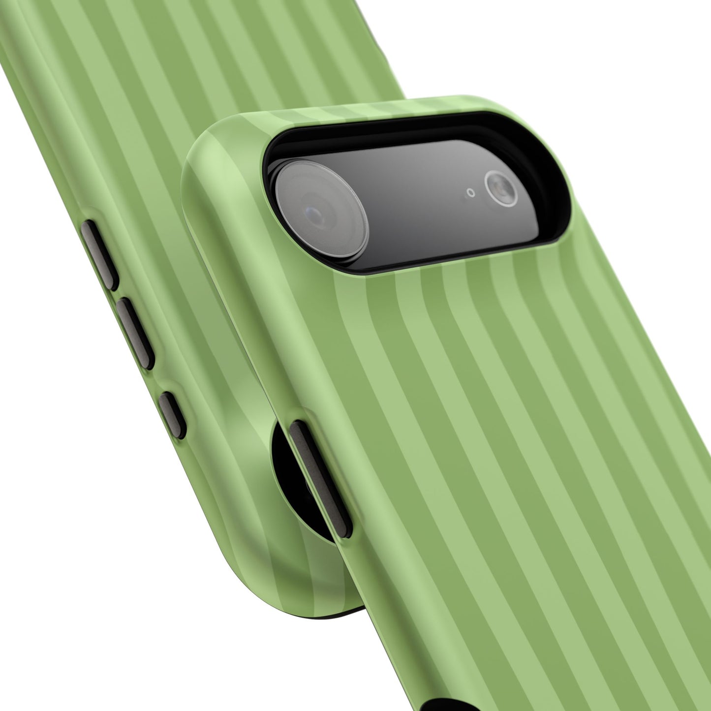 Light Green Stripes Phone Case
