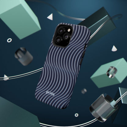 Wavy Navy Phone Case