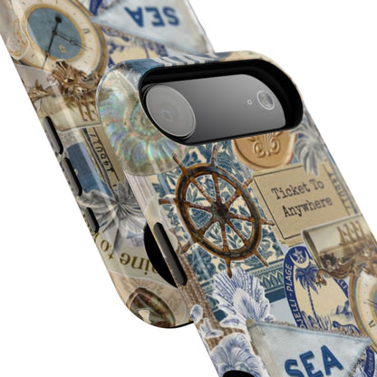 Neutral Travel Collage Phone Case