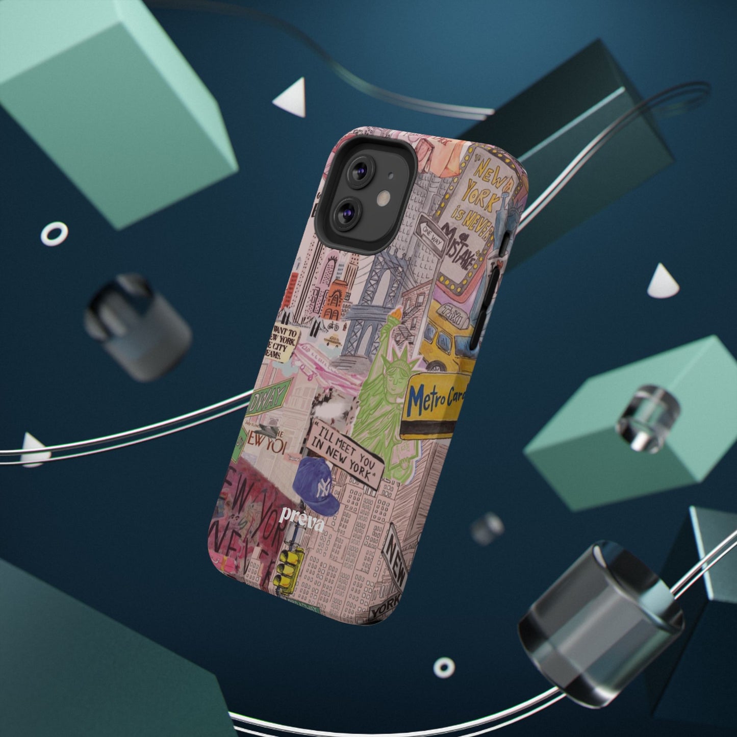 New York Collage Phone Case