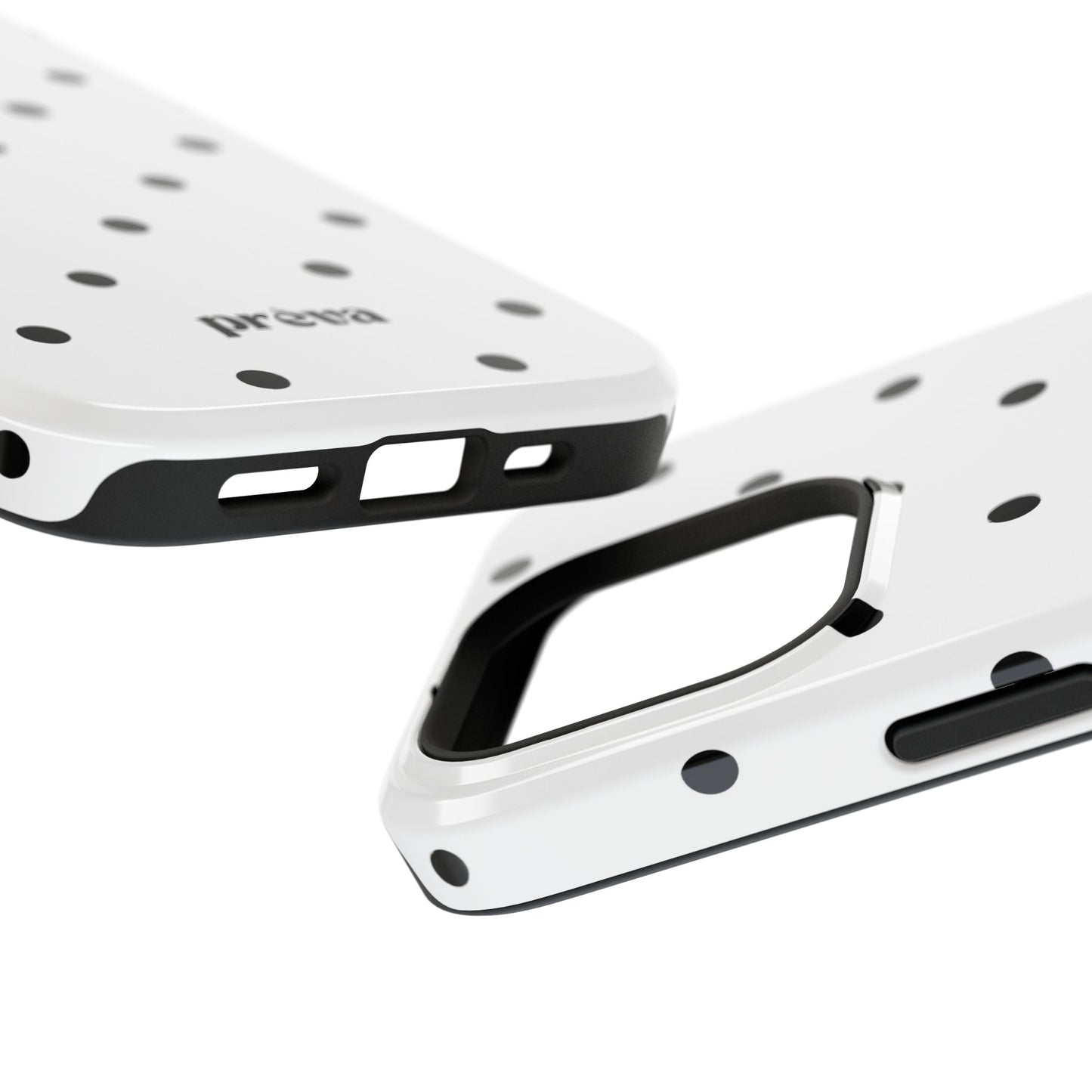 B&W polka dots Phone Case