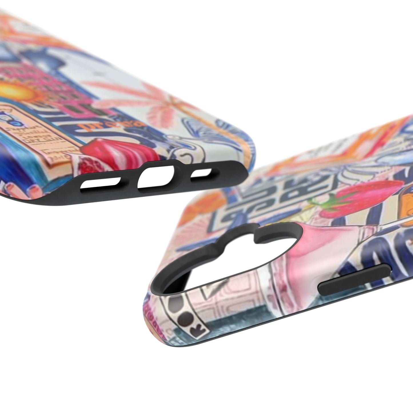 Tropical Beach Collage Phone Case