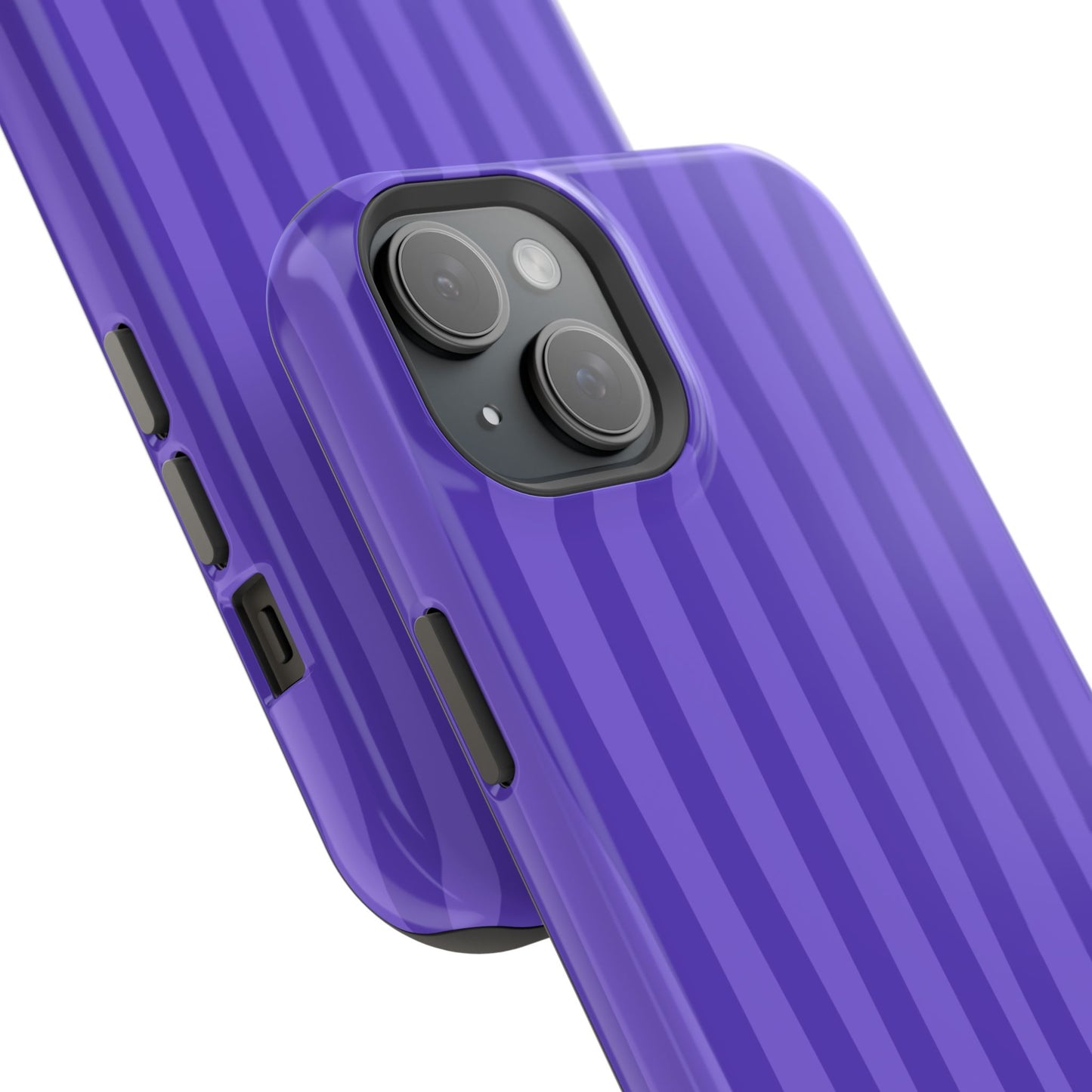 Dark Purple Stripes Phone Case