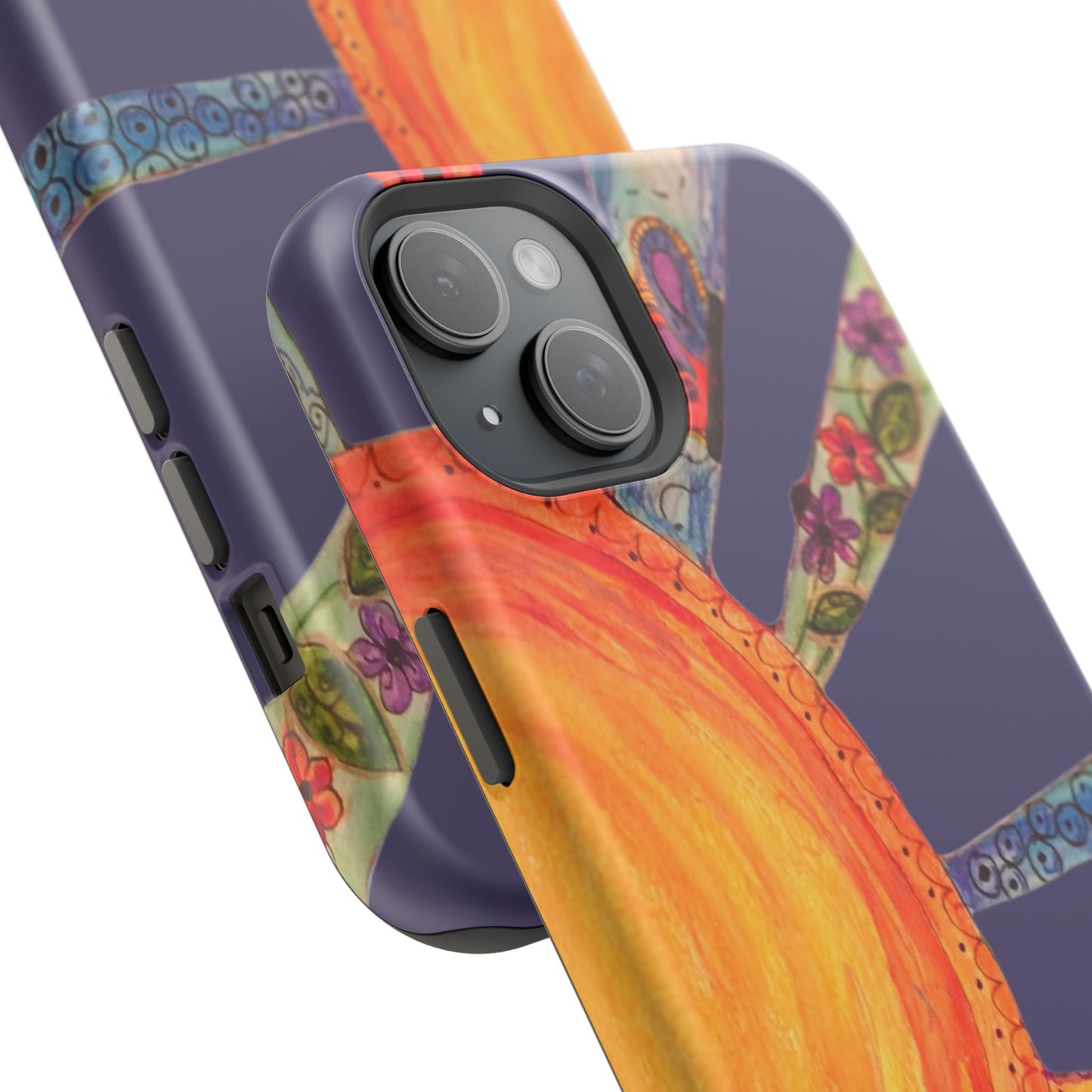 Purple Cancun Sun Phone Case