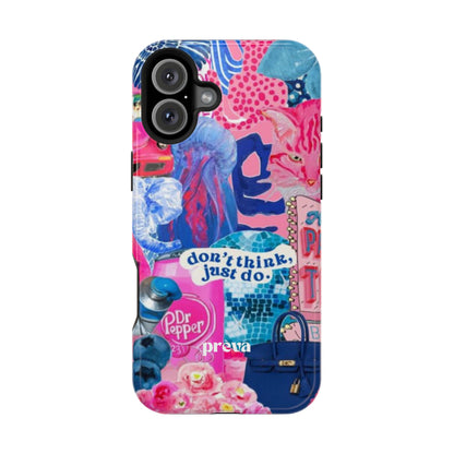 Vibrant Galaxy Collage Phone Case