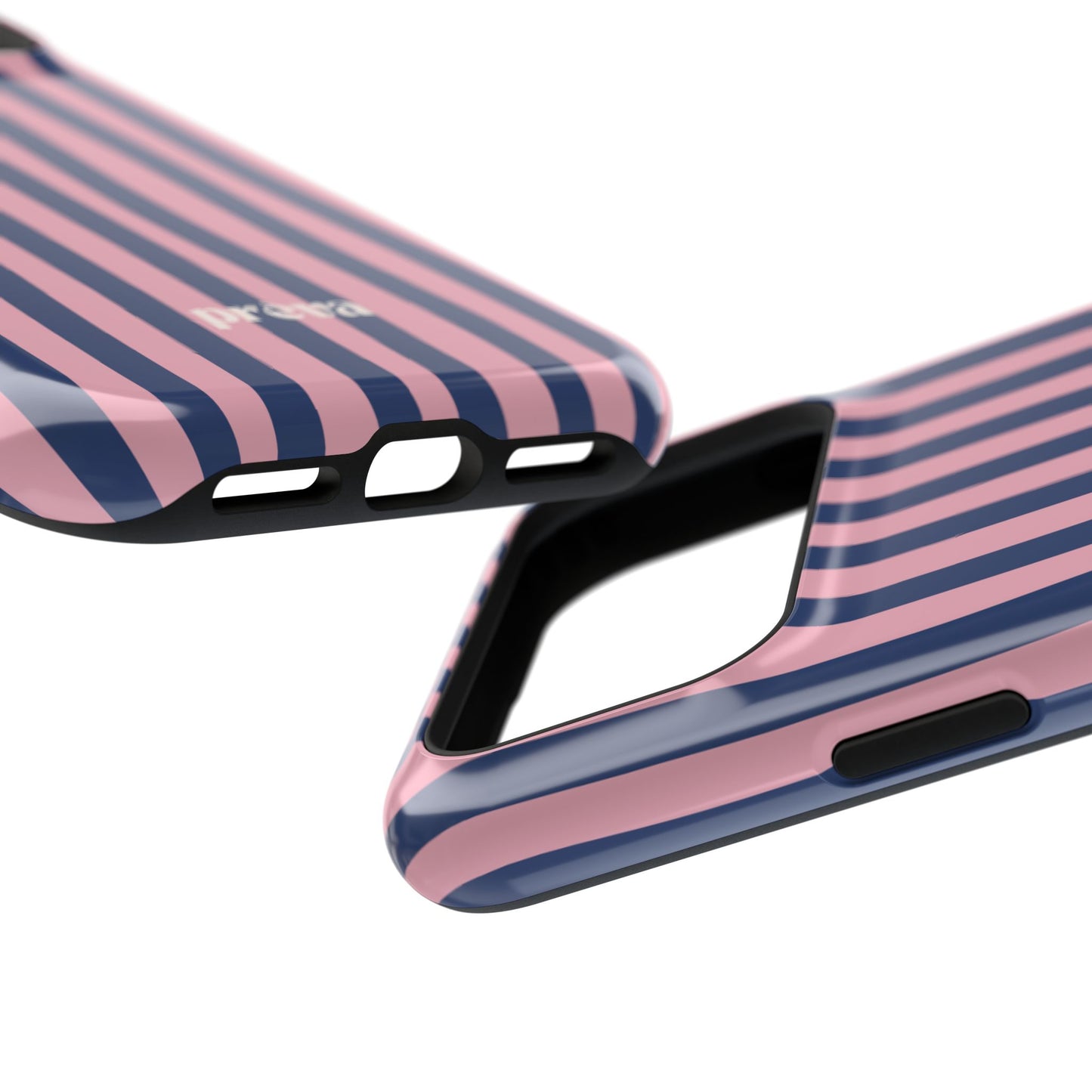 Blue and Pink Stripes Case