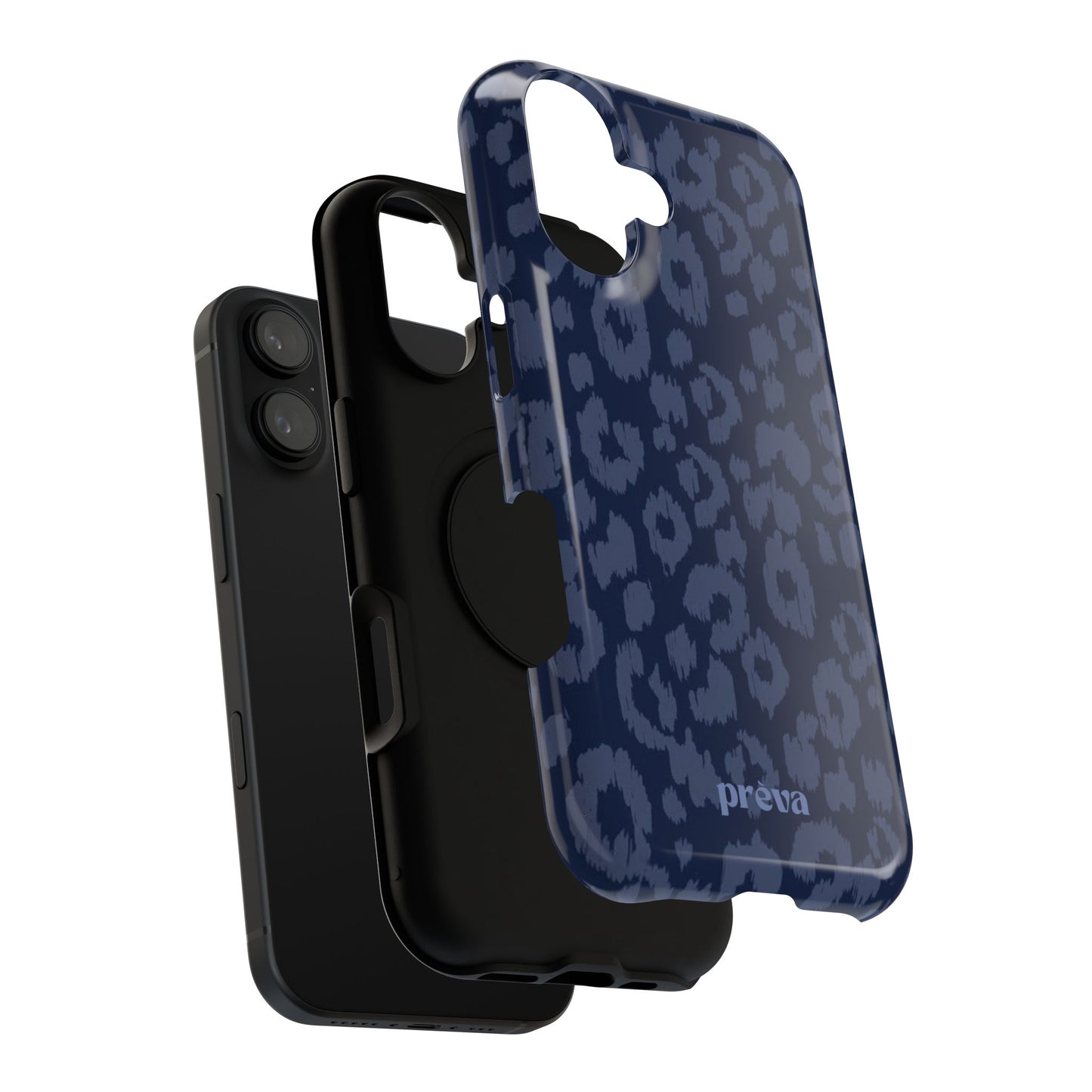 Navy Leopard  Phone Case