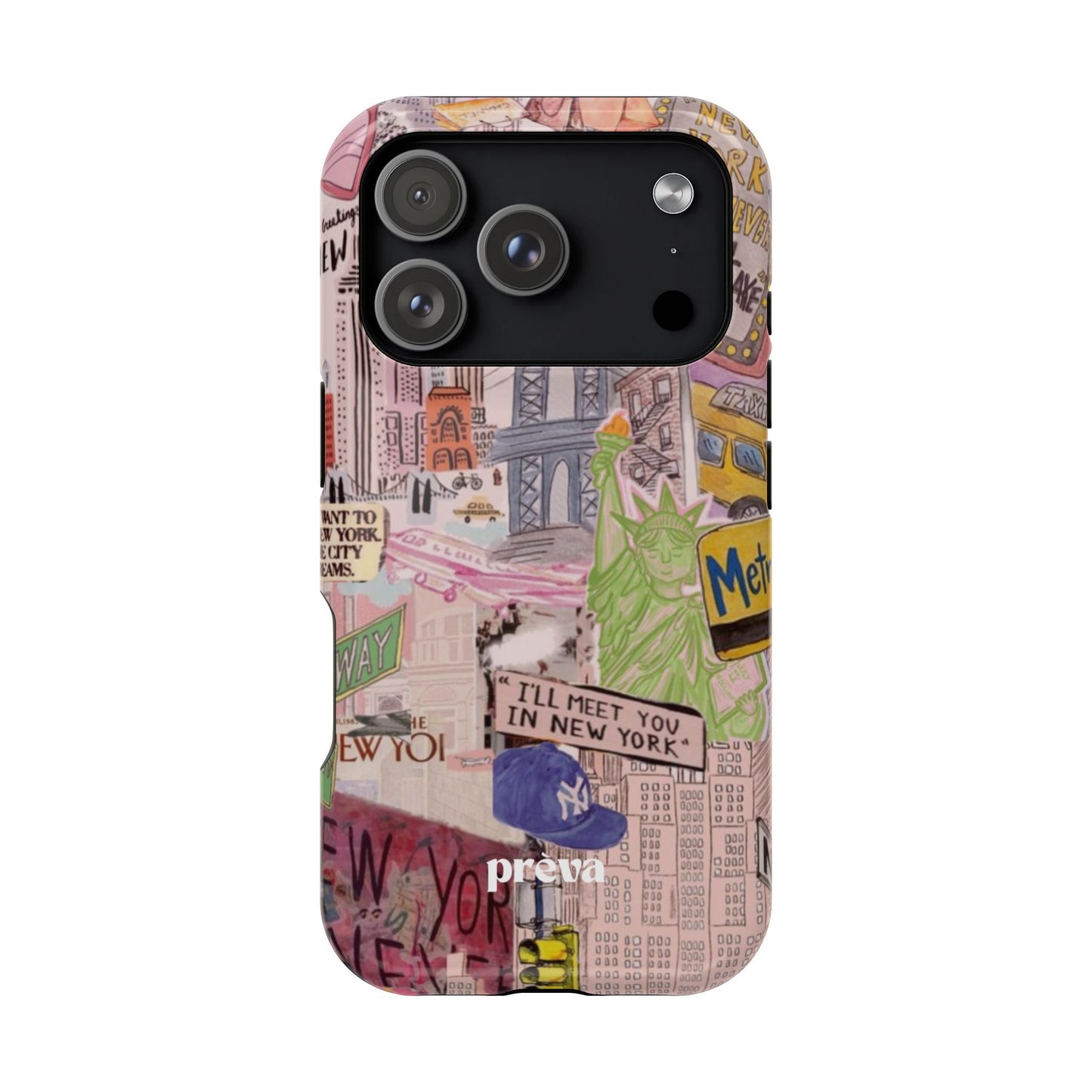 New York Collage Phone Case