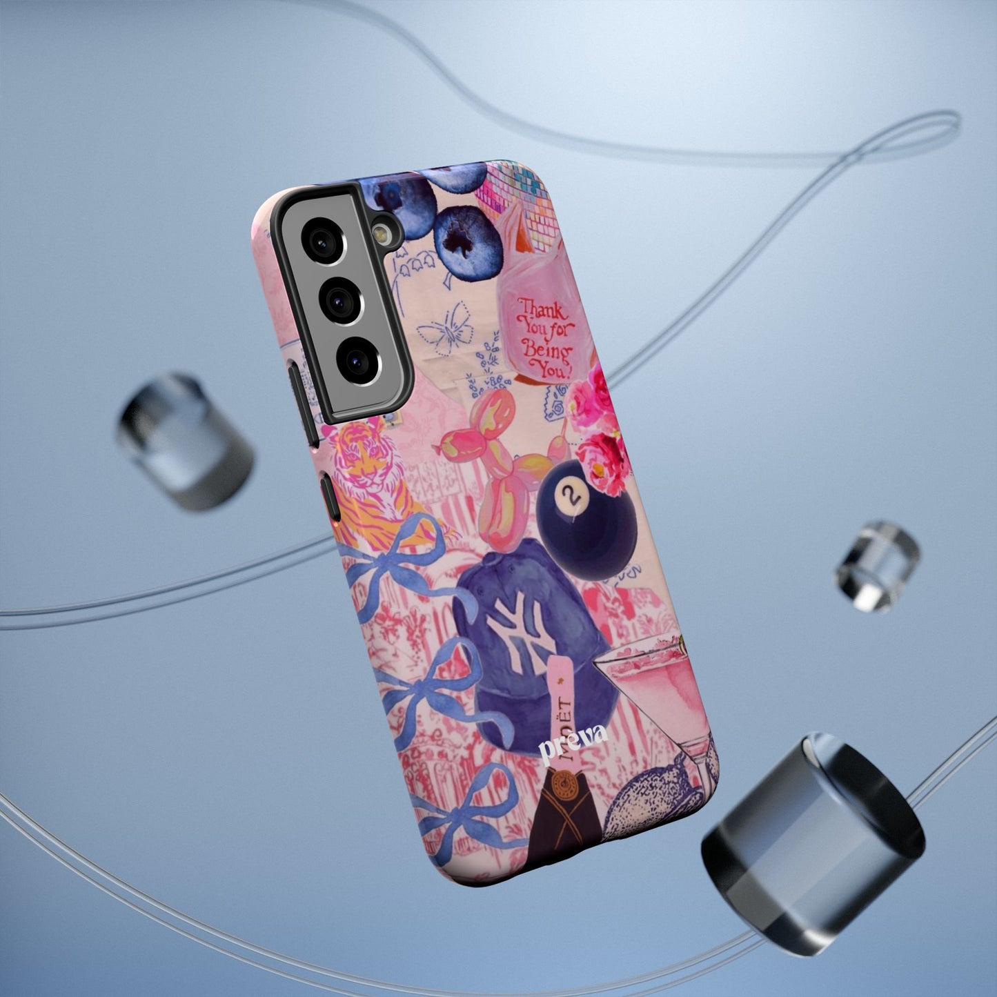 Retro 8 Ball Collage Phone Case