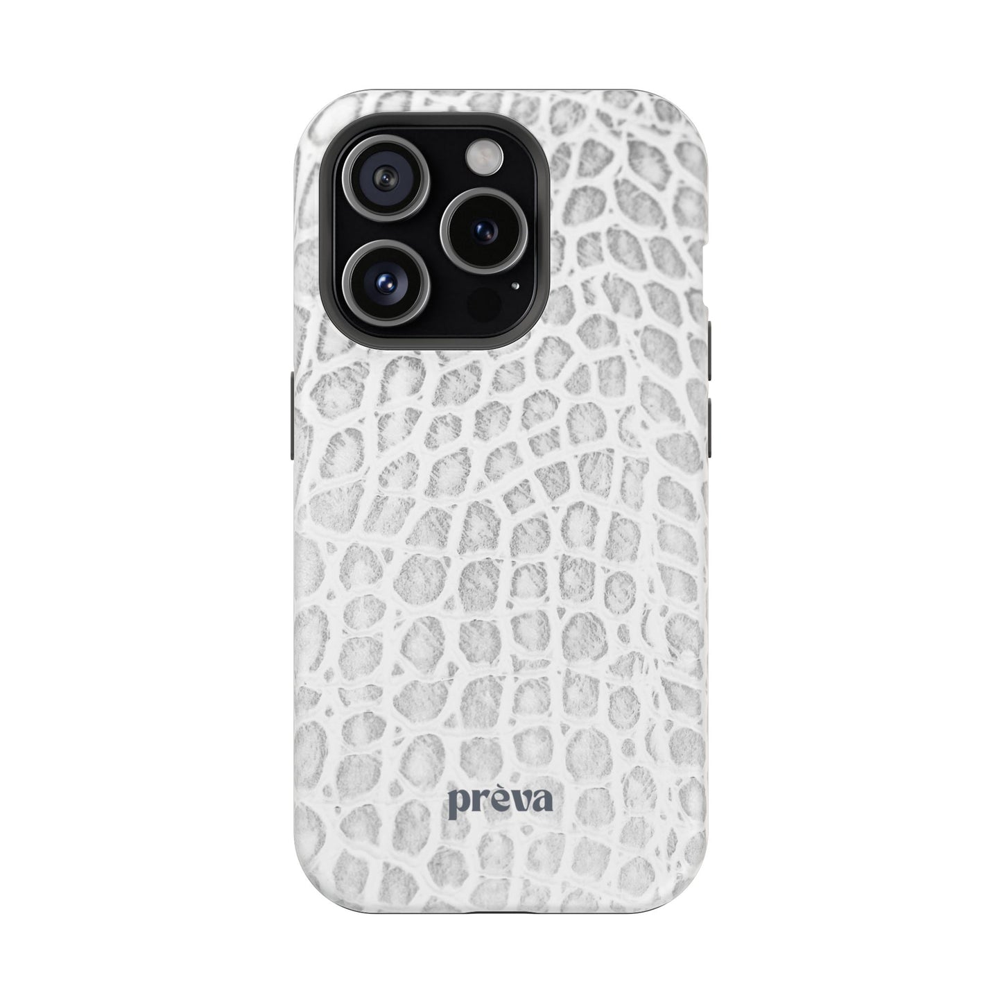 White Snake Phone Case