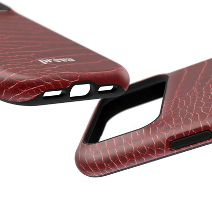 Red Croc Phone Case
