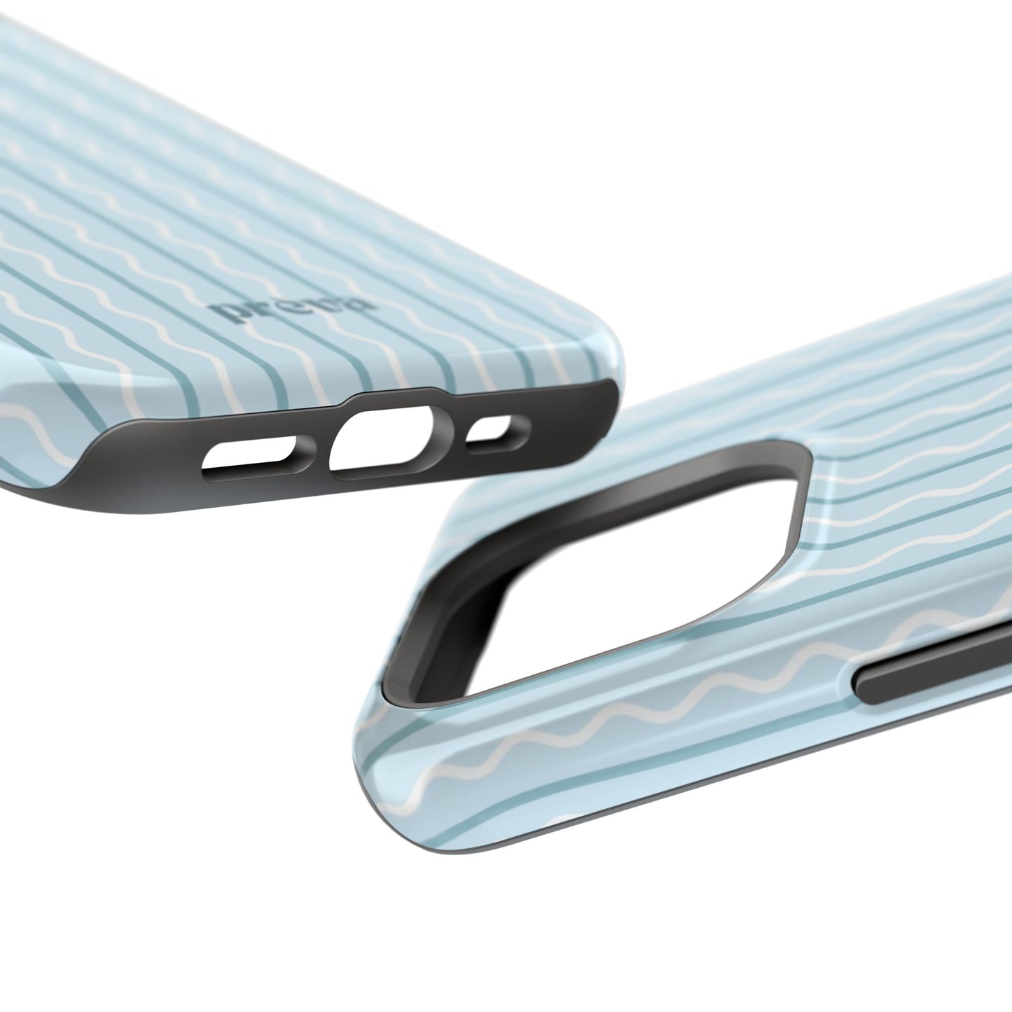Blue Island Stripes Phone Case