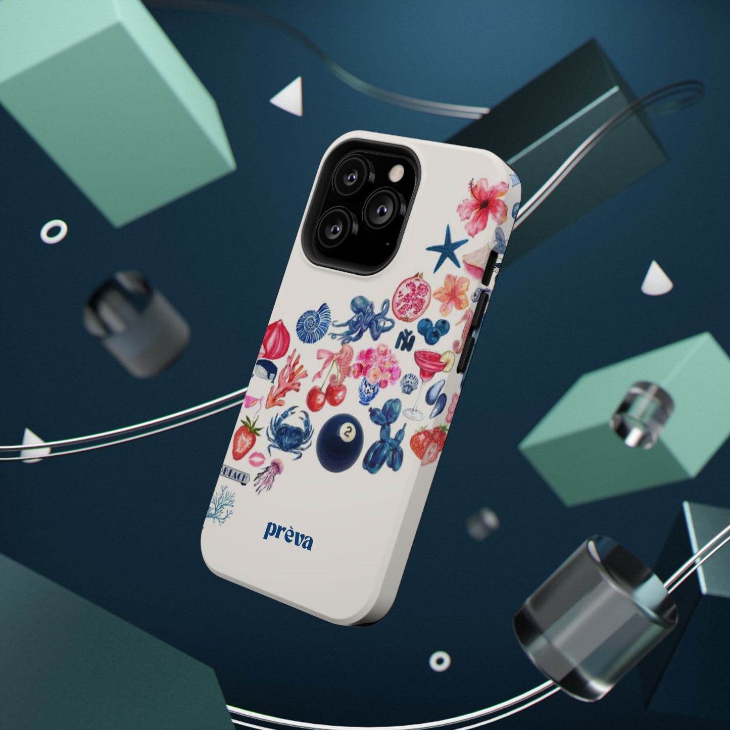 Collage Wave Phone Case