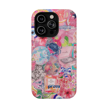 Floral & Pink Collage Phone Case
