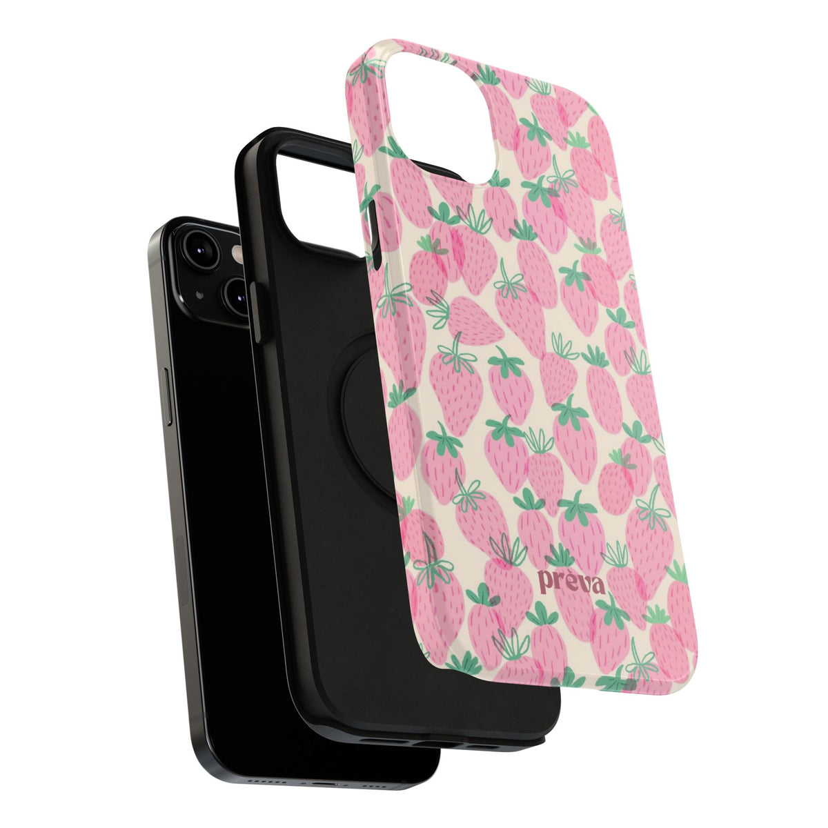 Pink Strawberry Phone Case