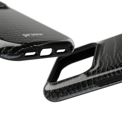 Black Croc Phone Case