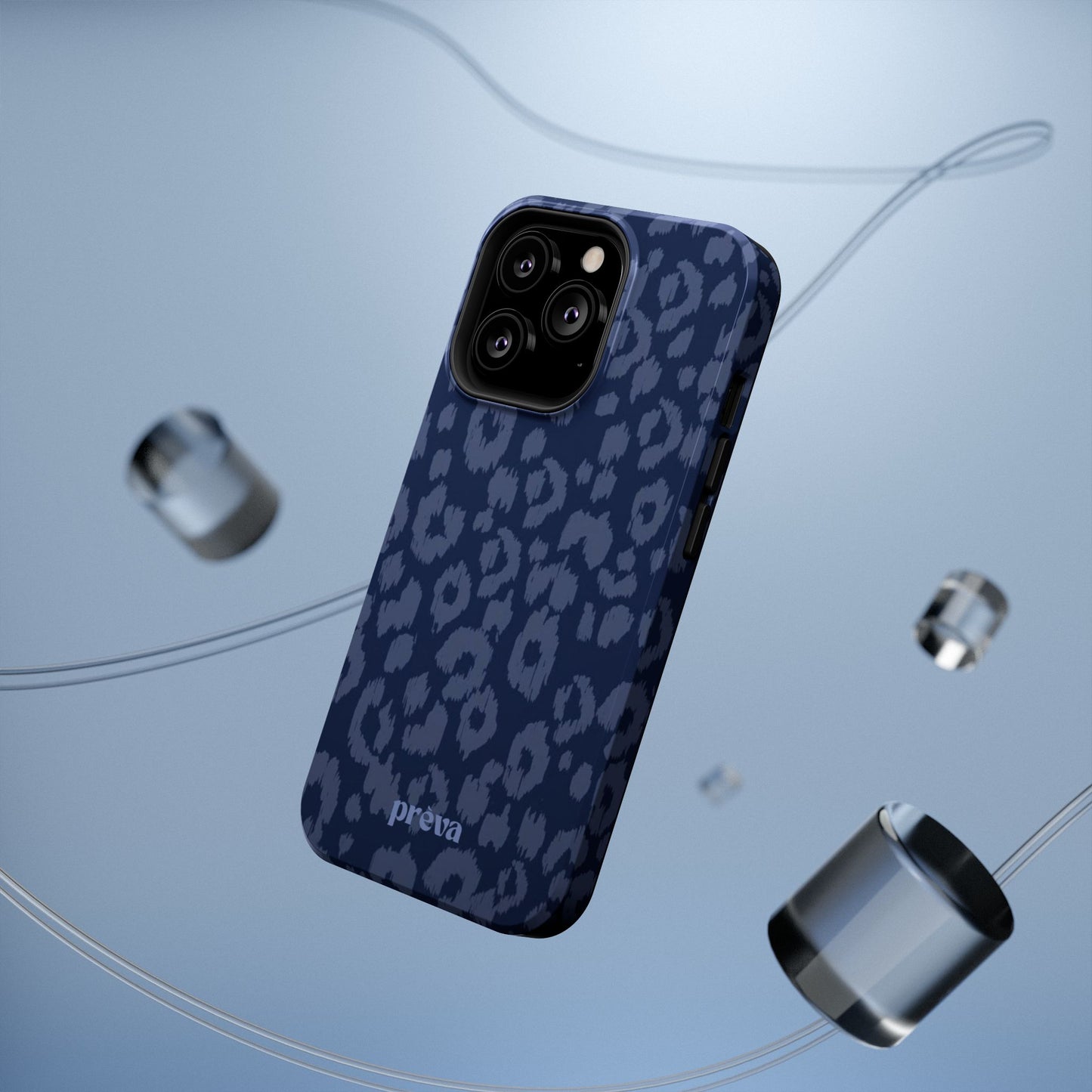 Navy Leopard  Phone Case