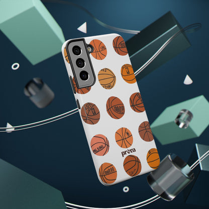 White Basketball Phone Case