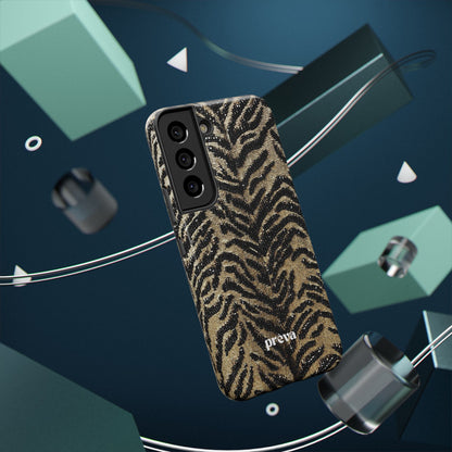 Phone Case — Impact‑Resistant Tiger Print Rug Texture