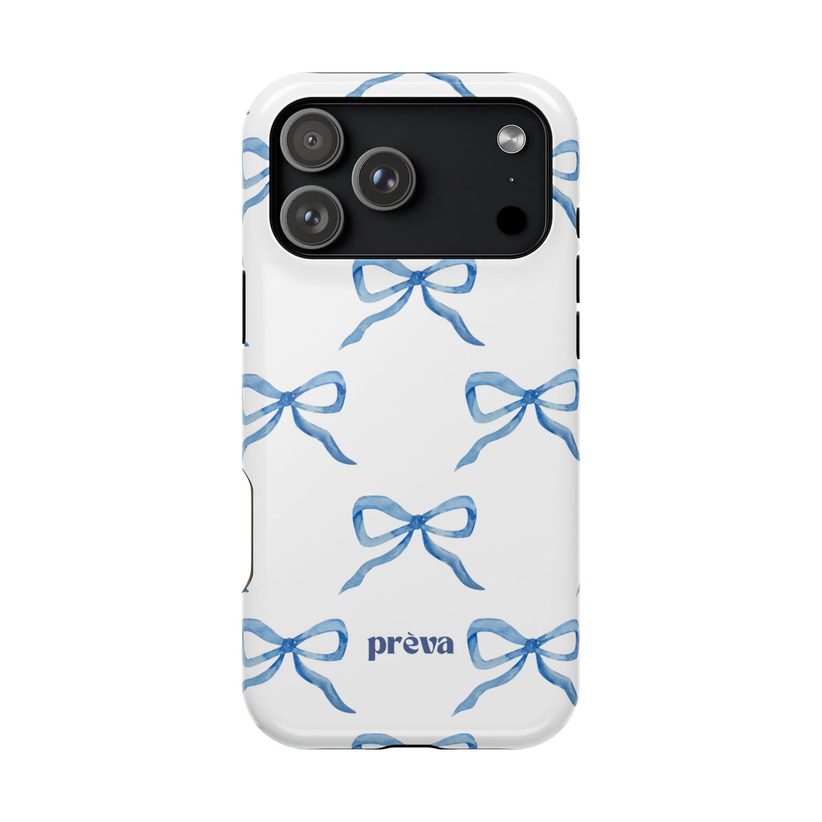 Blue Bow Phone Case