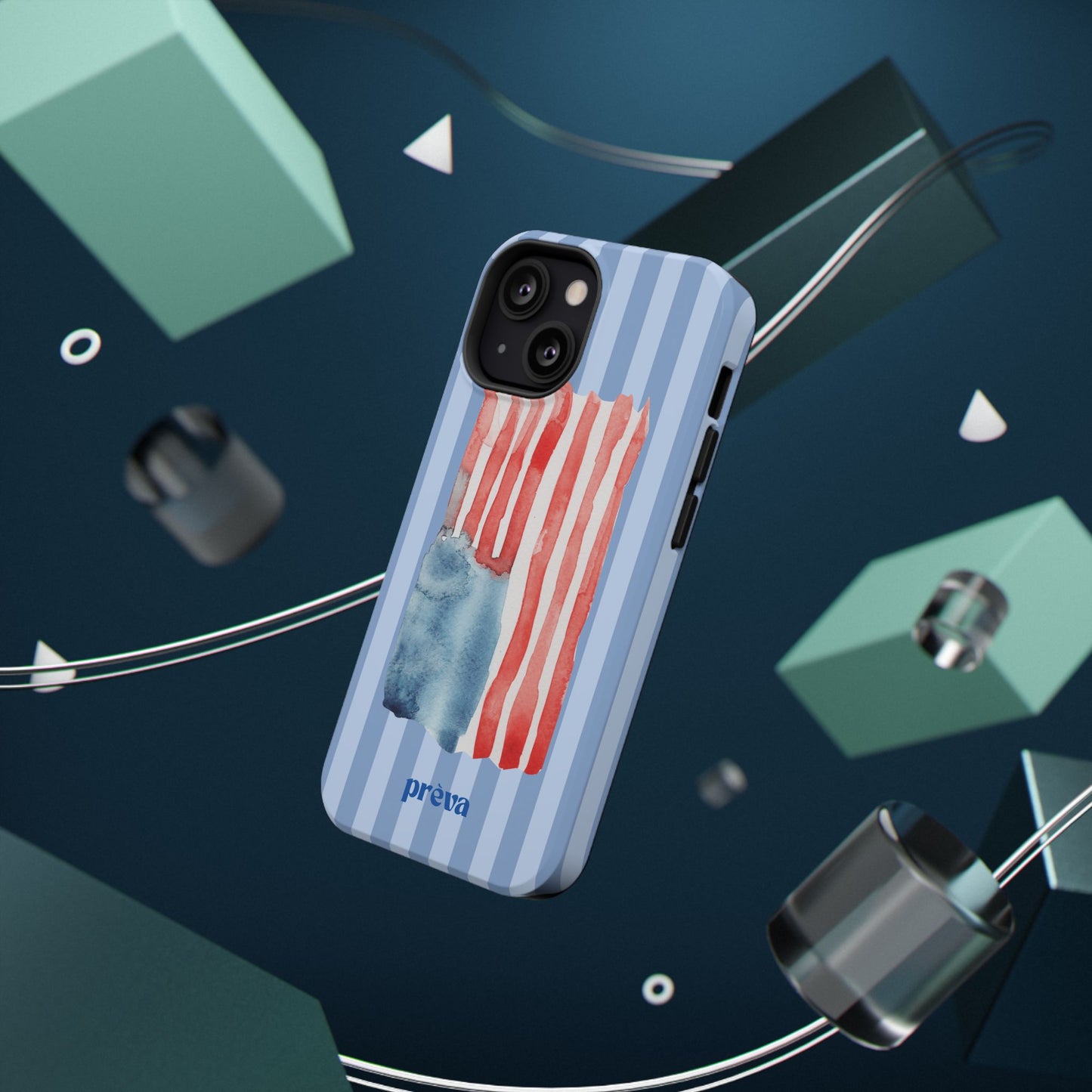 Blue Ribbon USA Phone Case