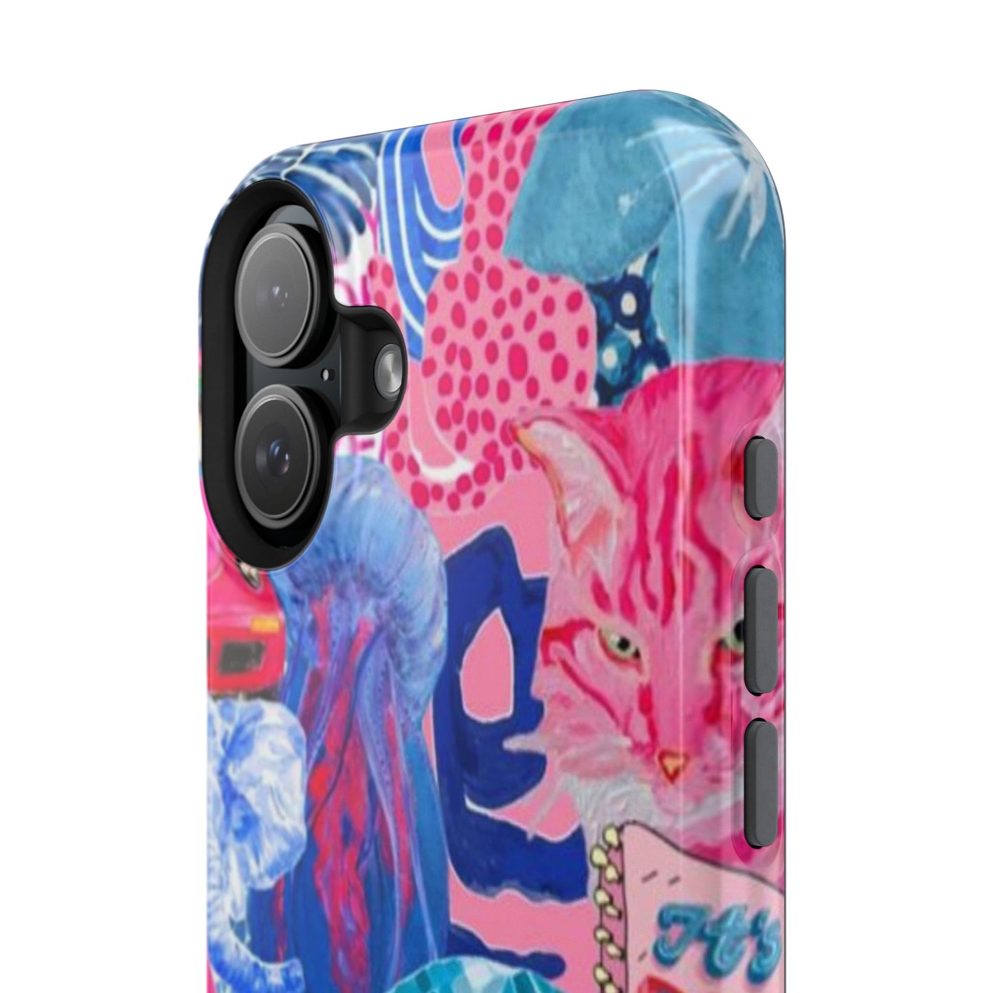 Vibrant Galaxy Collage Phone Case