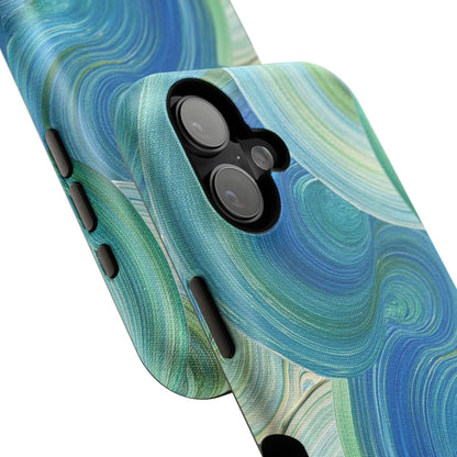 Swirling Ocean Impact-Resistant Phone Case