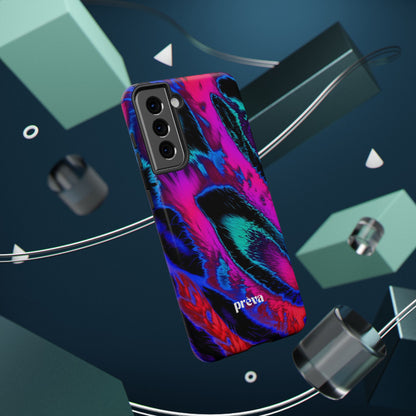 Neon Swirl Phone Case
