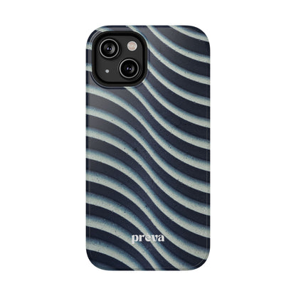 Navy Waves Phone Case