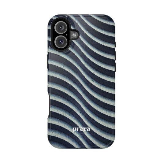 Navy Waves Phone Case