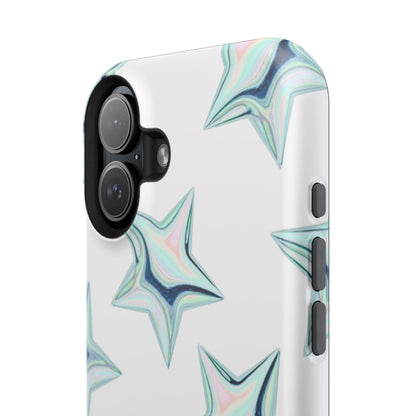 White Starburst Phone Case