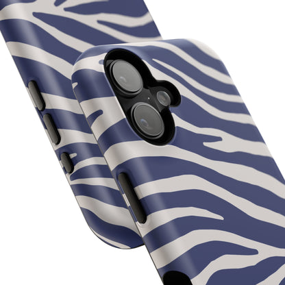 Blue Zebra Phone Case