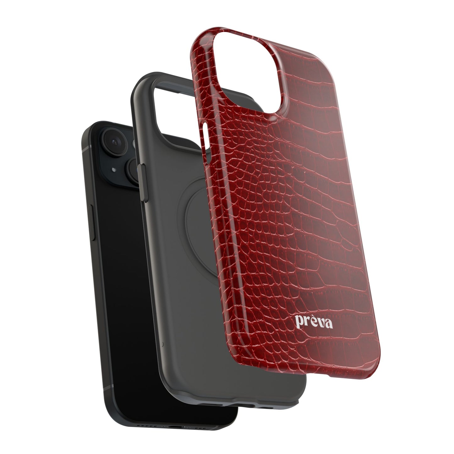 Red Croc Phone Case
