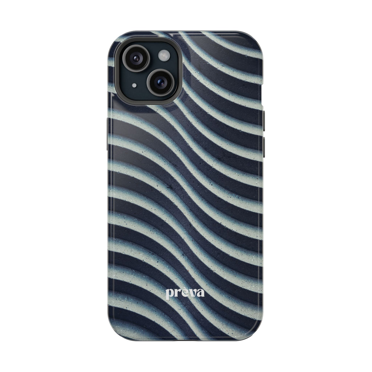 Navy Waves Phone Case
