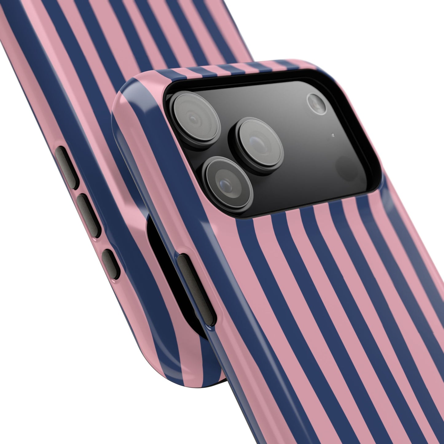 Blue and Pink Stripes Case