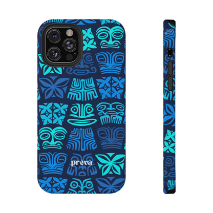 Blue Tiki Phone Case