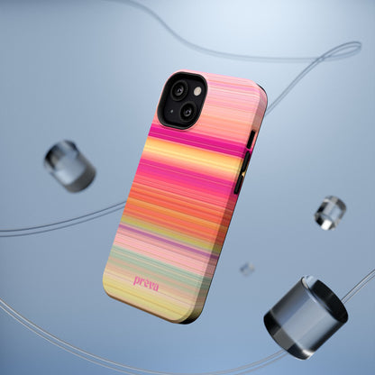 Pastel Stripe Rays Phone Case
