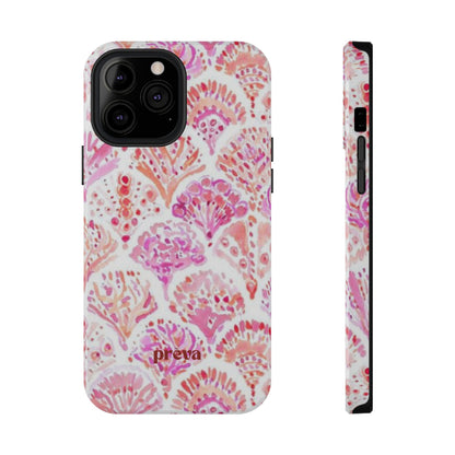 Pink Shell Watercolor Phone Case